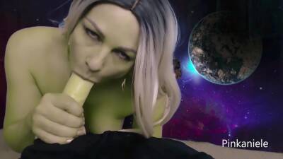 Pinkdaniele - Black Hole-hot Blonde Milf Dildo Sucking on pornmilftube.net